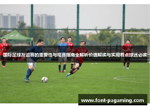 国际足球友谊赛的重要性与观赛指南全解析价值解读与实用看点球迷必读